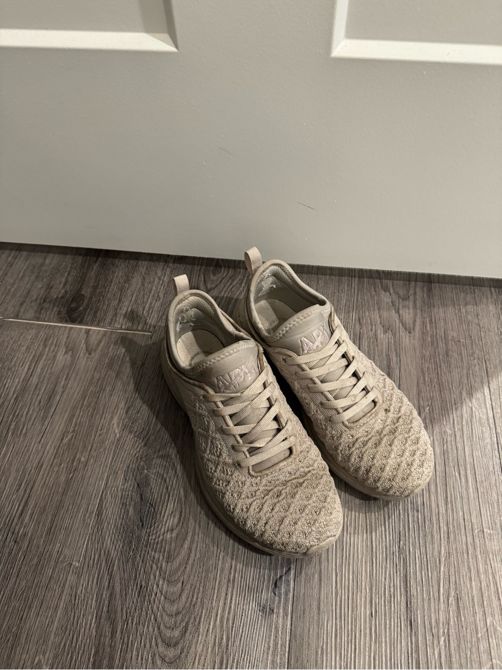 APL Women's Knit Sneakers - Beige
